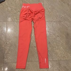 ECHT arose scrunch pink leggings